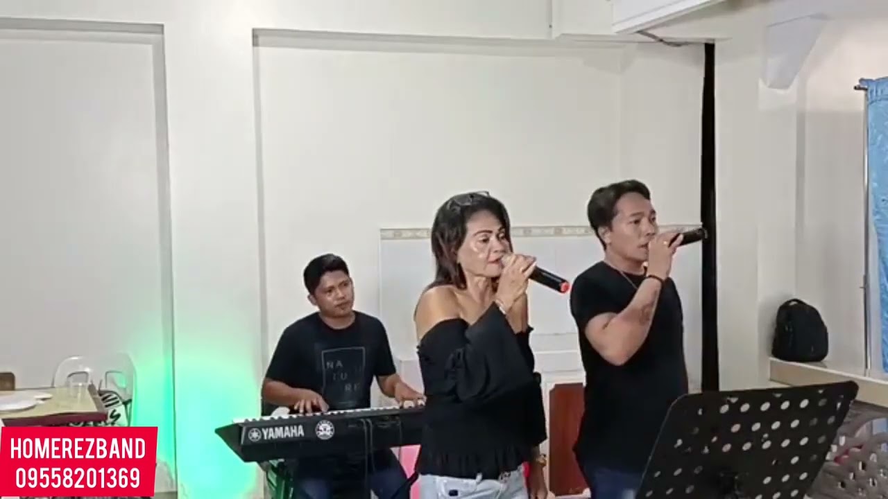 country music medley covered by sir jun sindanum &miss gina agonoy agonoy
