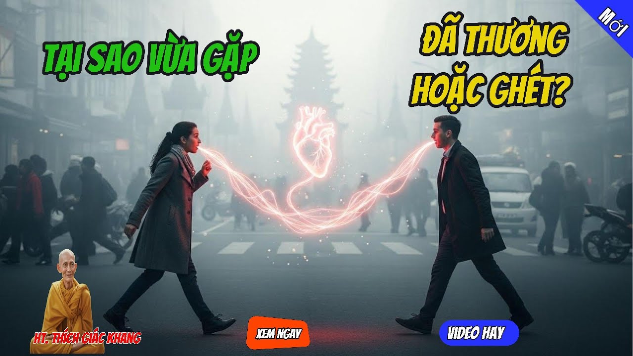 Bí Ẩn Tiền Kiếp: Tại Sao Vừa Gặp Đã Thương Hoặc Ghét? (Nghe Nổi Da Gà)| Thích Giác Khang