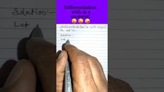 Class 12 maths||Differentiation of parametric function||