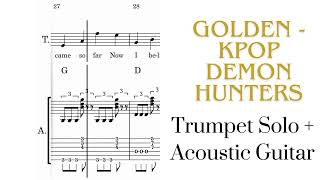Golden KPopn Hunters | Trunpet solo + guitar