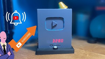 DiY YouTube Award Subscriber Counter ft Seeed Studio XIAO ESP32C3