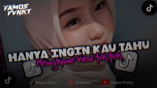 DJ HO OO AKU HANYA INGIN KAU TAHU SLOW BEAT MENGKANE VIRAL TIK TOK
