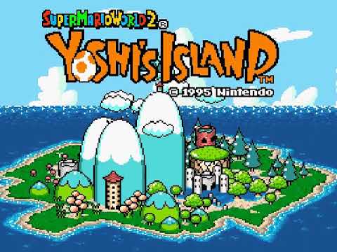 Super Mario World 2 Yoshi's Island USA Rev 1 - Super Nintendo