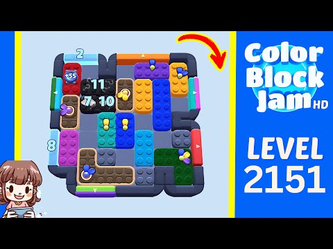 Color Block Jam Level 2151 walkthrough video preview