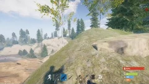 Rust Console - M249 double kill