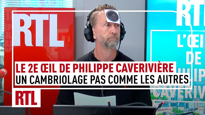 Un cambriolage pas comme les autres : le 2ème œil de Philippe Caverivière