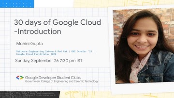 30 Days of Google Cloud - Introduction