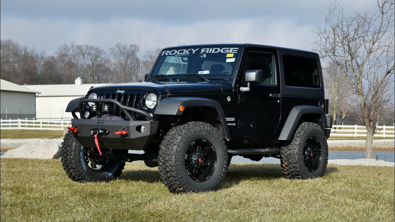 2017 Jeep Wrangler Sport - Rocky Ridge K2 In-Depth Walkthrough | 28057T -  YouTube