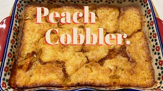 Top Winning Peach Cobbler Recipe!