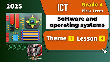 Software and operating systems | ICT | Grade 4 | Theme 1 - Lesson 4