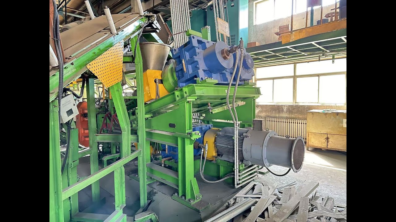 Used Duplex extruder for sale, in excellent condition. 