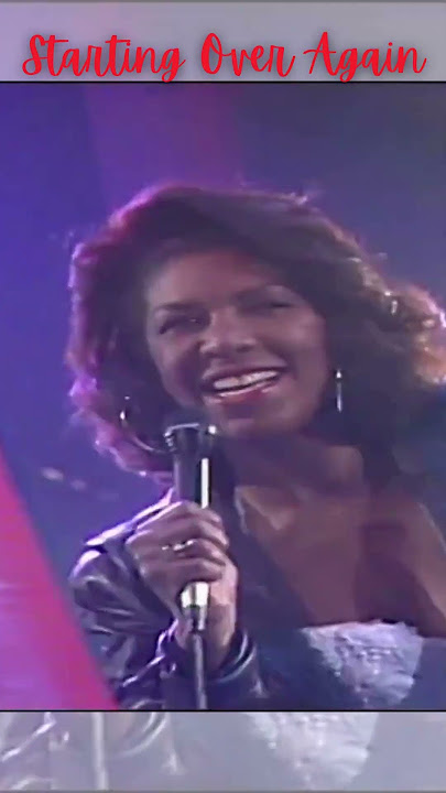 NATALIE COLE Live  - STARTING OVER AGAIN, 1989 #80smusic #nataliecole #startingoveragain #lovesong