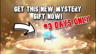 *3 DAYS ONLY* HOW to Get the new Palafin POKEMON MYSTERY GIFT for Pokemon Scarlet & Violet !