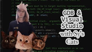 Using GDB from Visual Studio Explained with My Cats