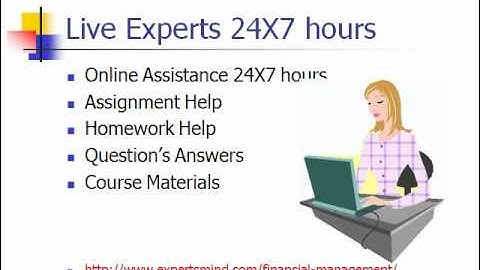 Financial Management Assignment Help, ExpertsMind.com