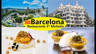 Barcelona Restaurante 3* Michelin Ресторан 3* Мишлена Творческая авторская высочайшая кухня гурман