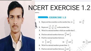 NCERT EXERCISE 1.2 SOLUTION, write five rational numbers which are smaller than 2, by simple maths