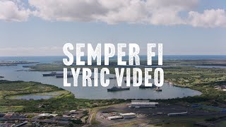 mjhanks - SemperFi (Ft. Topher, The Marine Rapper, D.Cure ) [LYRIC VIDEO]