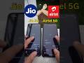 Jio 5G vs Airtel 5G Internet Speed Test #airtelvsjio #gaming  #unlimited5g #internetspeed