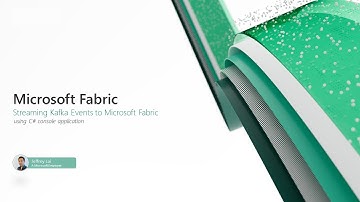 Real-Time Streaming from Kafka Producer in C# to Microsoft Fabric #fabric #kafka