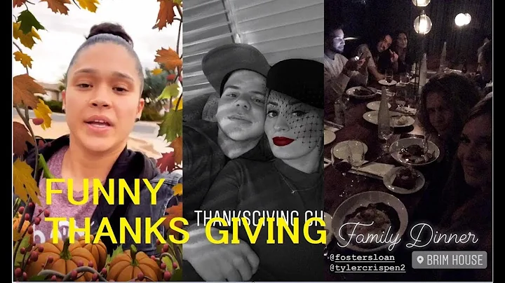 Big Brother Tangela , KC and JC happy thank giving...