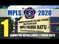 Sambutan Kepala SMPN 3 Pandih Batu MPLS 2020