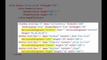 WPF Concepts Part 2: Layout and Code for WPF