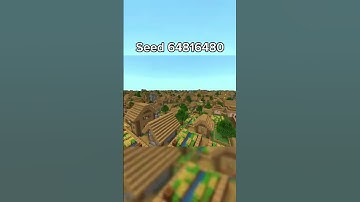 Thumbnail of Top 4 largest village seeds in Minecraft 😱 #minecraft #seeds #minecraftseeds