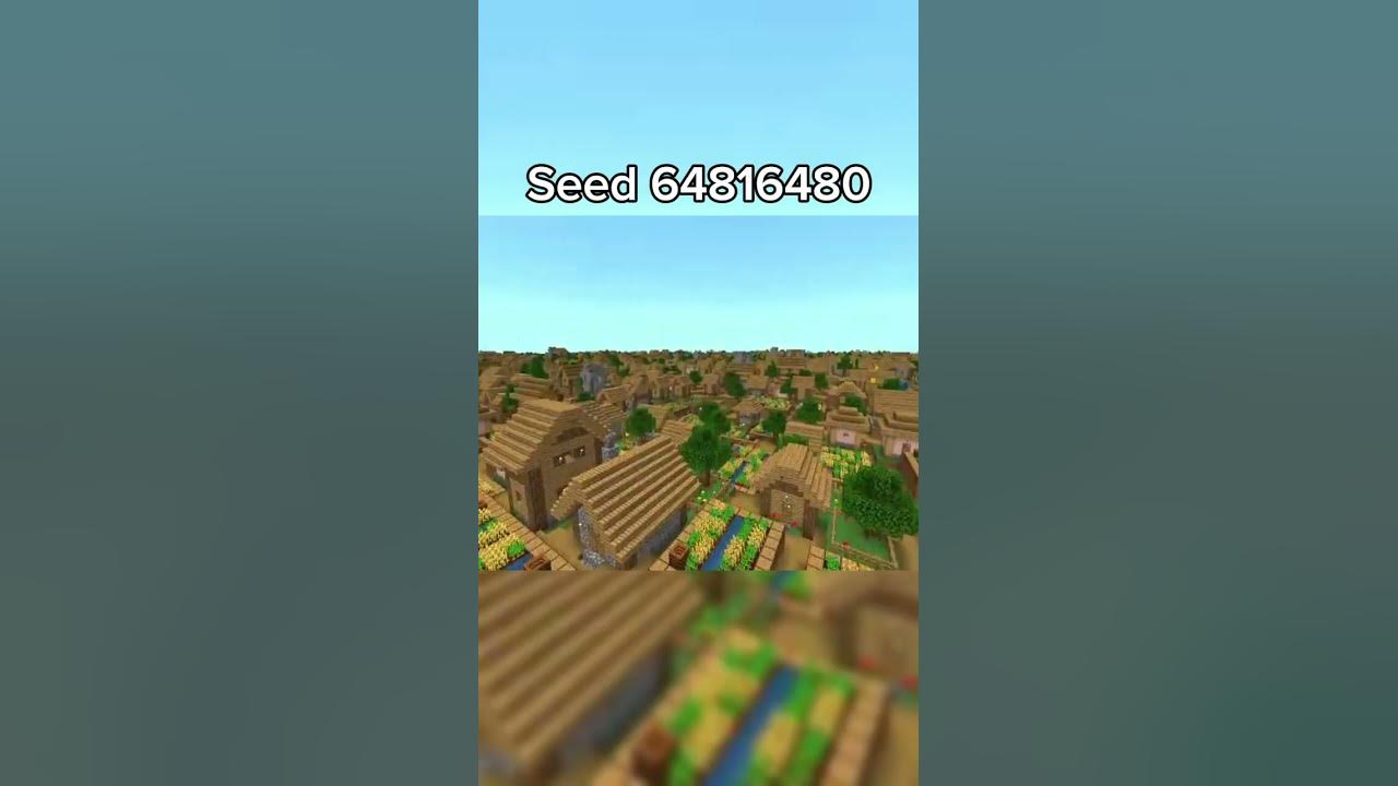 Top 4 largest village seeds in Minecraft π± #minecraft #seeds #minecraftseeds Top 4 largest village seeds in Minecraft π± #minecraft #seeds #minecraftseeds