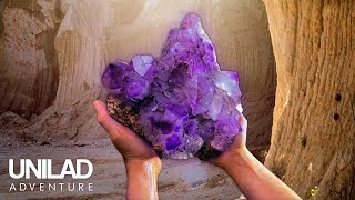 Hunting for massive amethyst crystals 💎 😮 | UNILAD Adventure