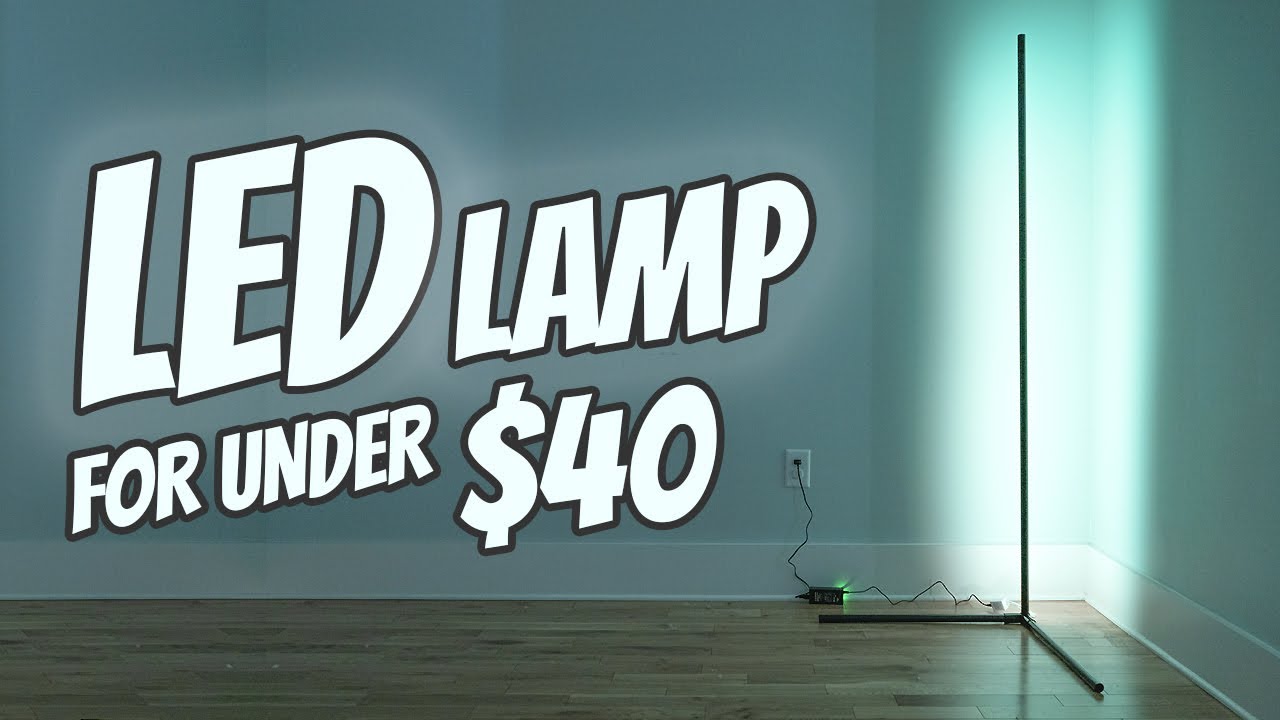 DIY LED Corner Floor Lamp Kit