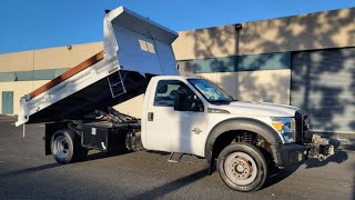 SOLD 2011 Ford F450 XL 11' Dump Truck 6.7L 115K Miles www.BCTopMotorsUSA.com