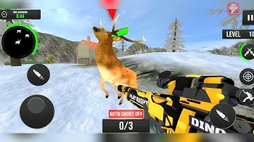 Dinosaur Hunting Gun Games - Android Gameplay Part 13