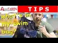 Triathlon Swimming Gear: Taren's Swim Bag Essentials