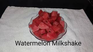 Watermelon Milkshake || Easy Milkshakes for summer || Healthy || #crazyrecipes || #madhuri