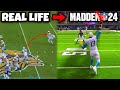 I Recreated the TOP PLAYS from NFL Week 3 in Madden 24!