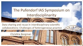 Data Sharing and Reuse in Interdisciplinary Scientic Collaborations: By Christine Borgman