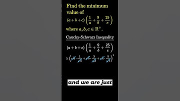 Cauchy-Schwarz is the way!