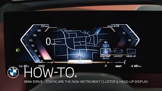 Customize the BMW iDrive Instrument Cluster and Head-Up Display | BMW How-To screenshot 4