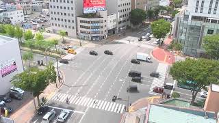 【LIVE】現在の青森市中心部の様子（柳町交差点）