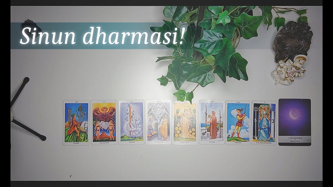 Tarot - Mikä on sinun dharmasi? Elämä avautuu aivan uudessa merkityksessä 📖