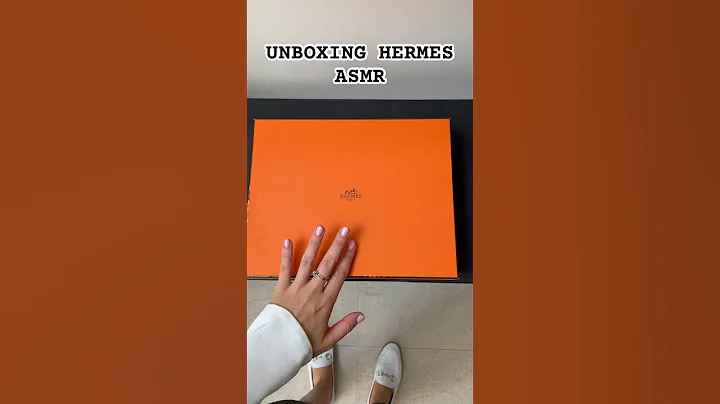 Unboxing Hermes ASMR 🥹#unboxing #luxury #shorts