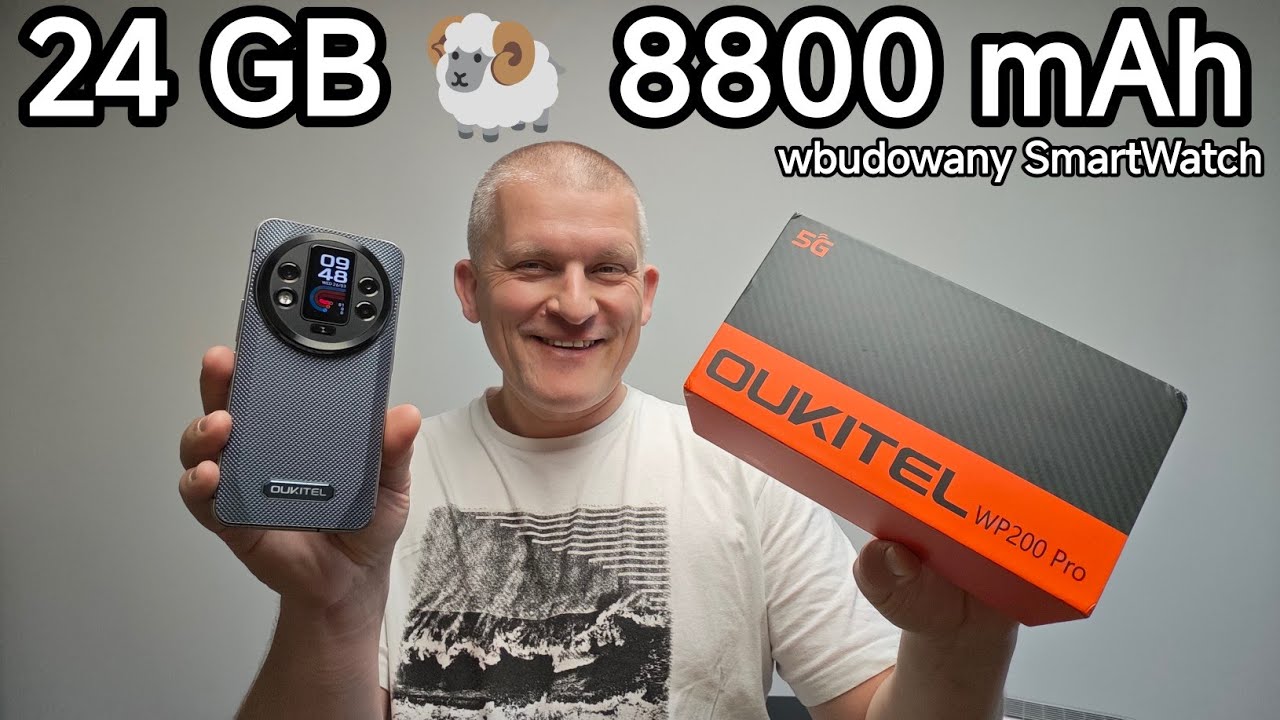 Oukitel WP200 Pro POTĘGA 😗