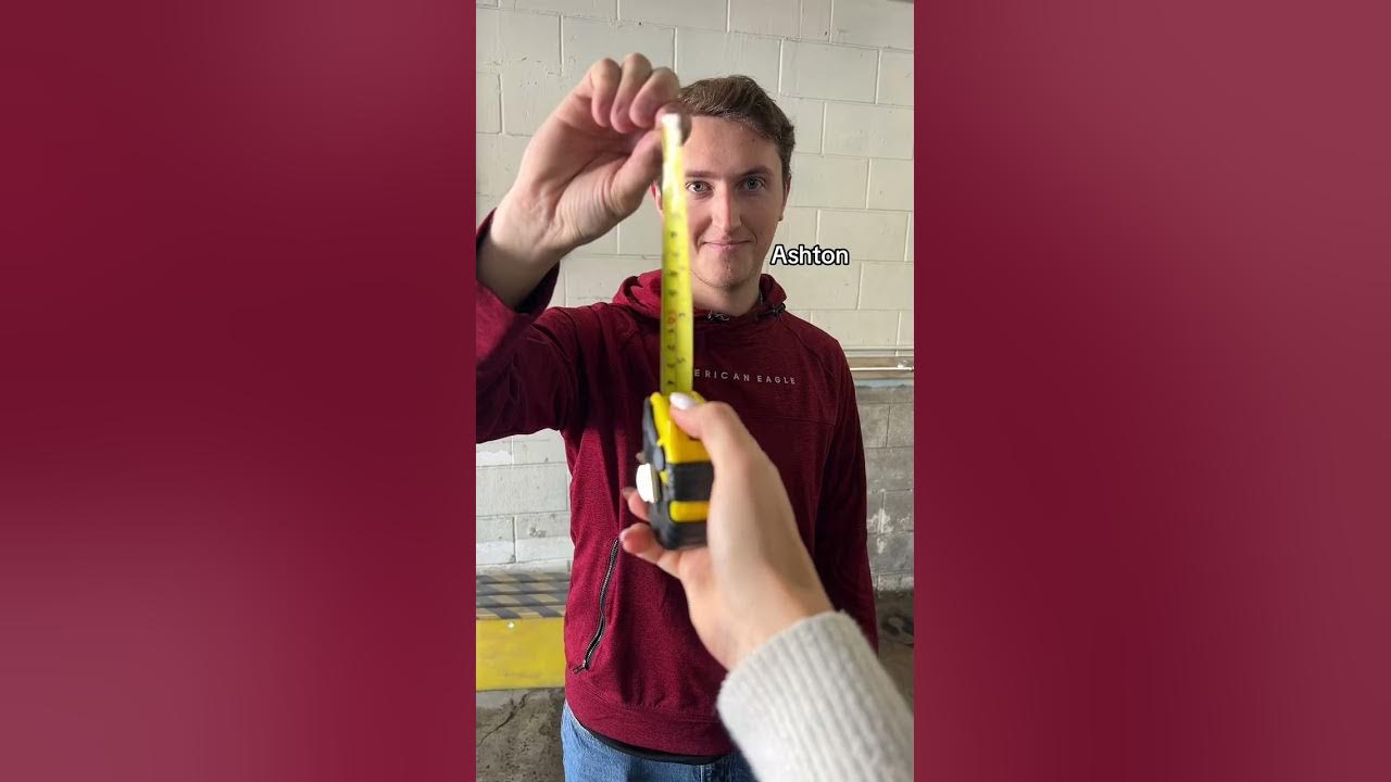 Tape measure challenge who was the closest to 6”? 😅 