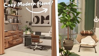 I Made a Brutalist Apartment The Sims 4 Speed Build with CC