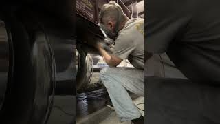Full video on how to polish an acid washed tank is now up. #edp #polishing #bigrig #time2shine
