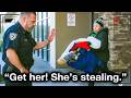 When Shoplifters Pretend Nothing Happened