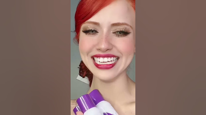 Me pinte el pelo morado