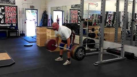 Steve Pulcinella 180kg x 6 bent over rows
