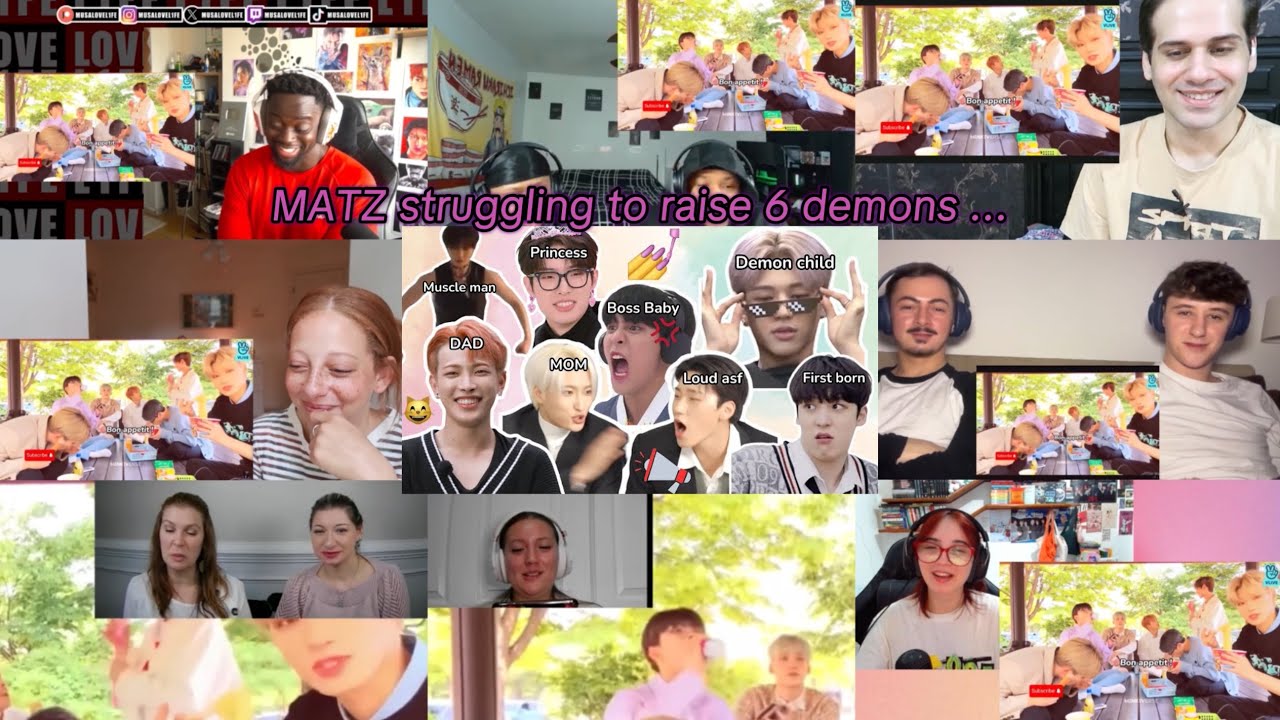 MATZ struggling to raise 6 demons ... | REACTION MASHUP 